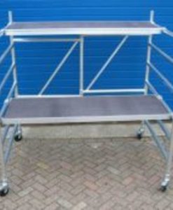 leveä asennusteline